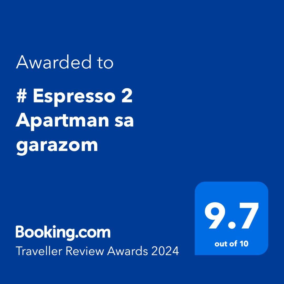 # Espresso 2 Apartman Sa Garazom Sremska Mitrovica Eksteriør bilde